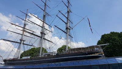 the cutty sark, a famous clipper ship
