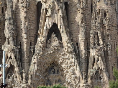 gaudi cathedral close-up #1
