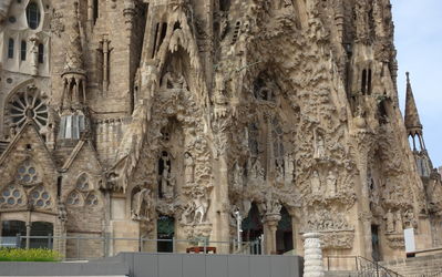 gaudi cathedral close-up #2
