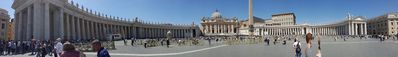 panorama of vatican
