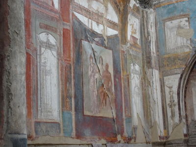 recovered painting at herculaneum
