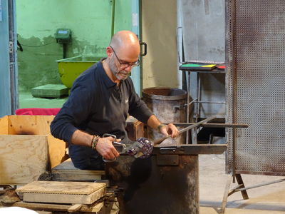 murano glass craftsman venice
