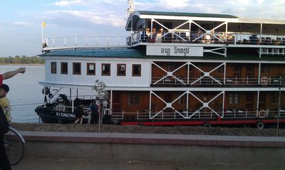 our gunless gunboat on the mekong
